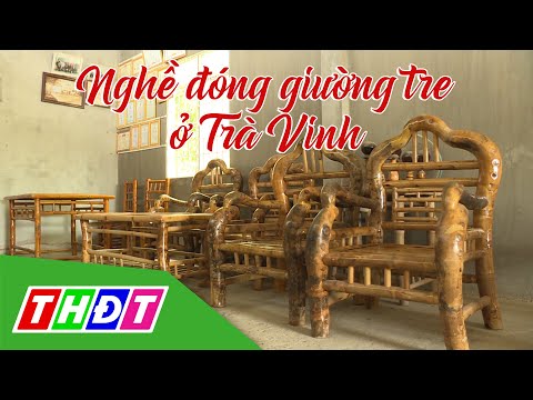 Ghé thăm làng nghề thủ công mỹ nghệ bằng tre ở Trà Vinh | THDT