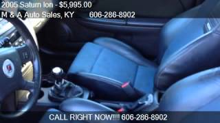 2005 Saturn Ion Red Line Quad Coupe - for sale in Olive Hill