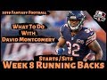 2019 Fantasy Football Advice - Week 8 Running Backs - Start or Sit? Every Match Up