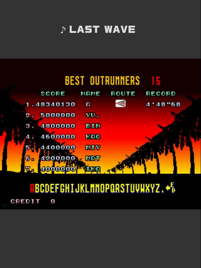 1986 アウトラン / OutRun (Last Wave) #Shorts #アウトラン #OutRun