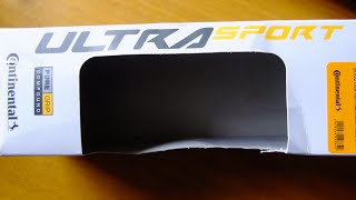 Continental Ultra Sport III unboxing e peso