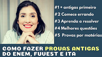 Como conseguir as provas anteriores do Enem?