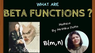 What are beta functions-explained by Mrittika Dutta.