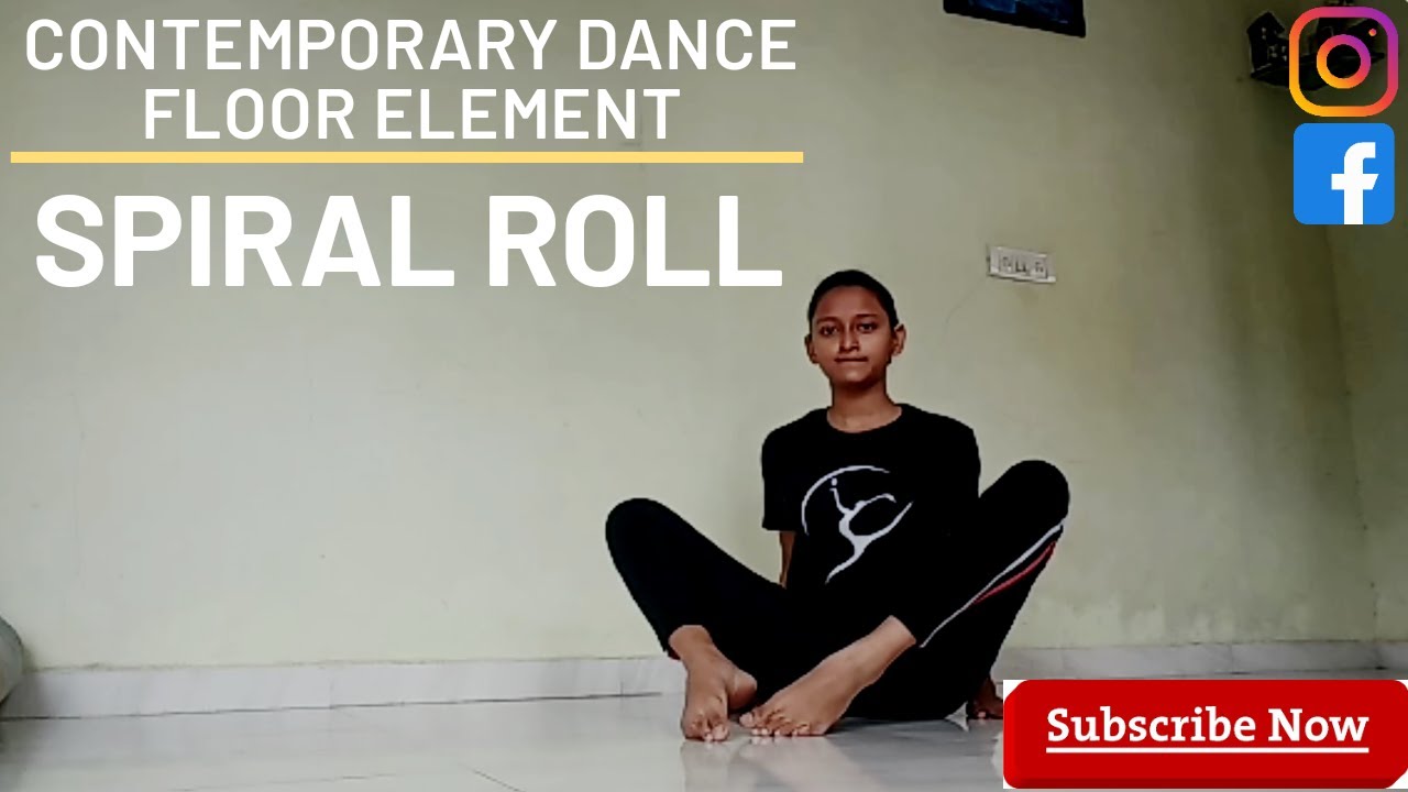 Spiral Roll Contemporary Dance Tutorial, Tips & Tricks Santosh