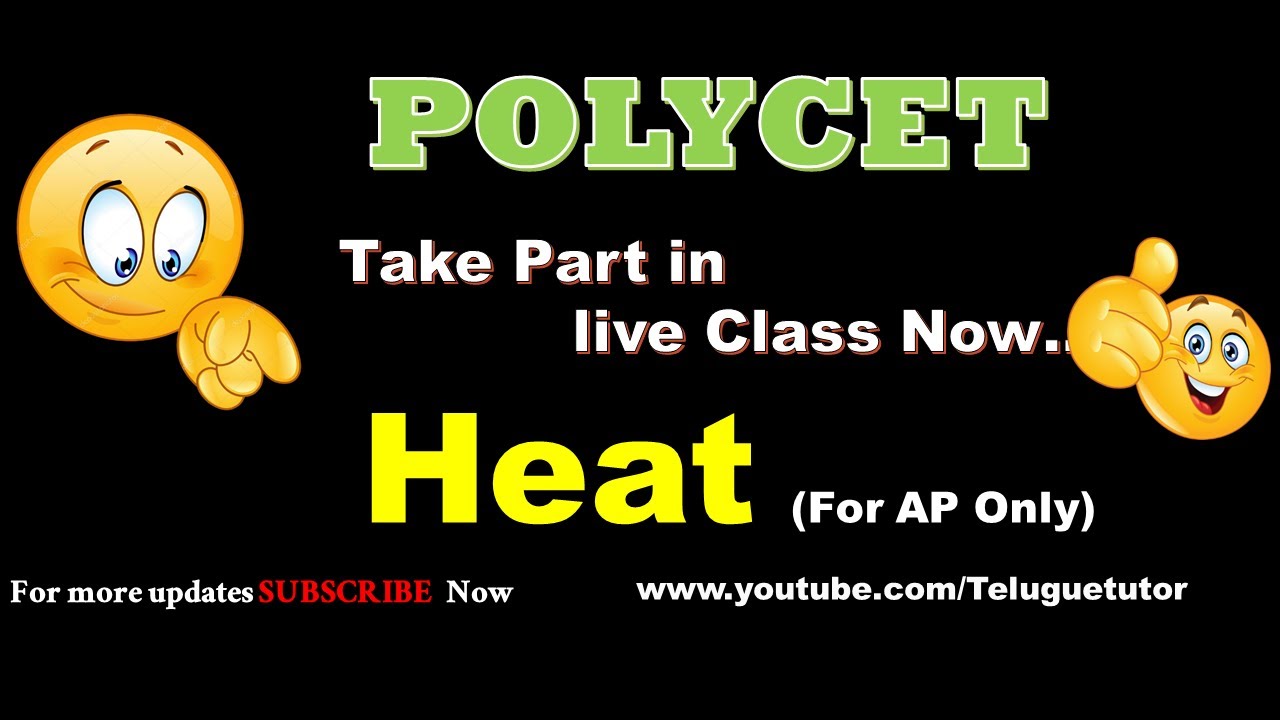 Short Term Polycet Live coaching Physics -Heat