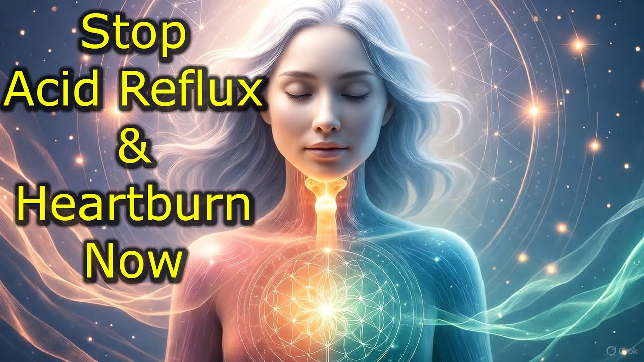 Acid Reflux Healing Music |Binaural Beats, Subliminal Affirmations, Sacred Energies, RAIN