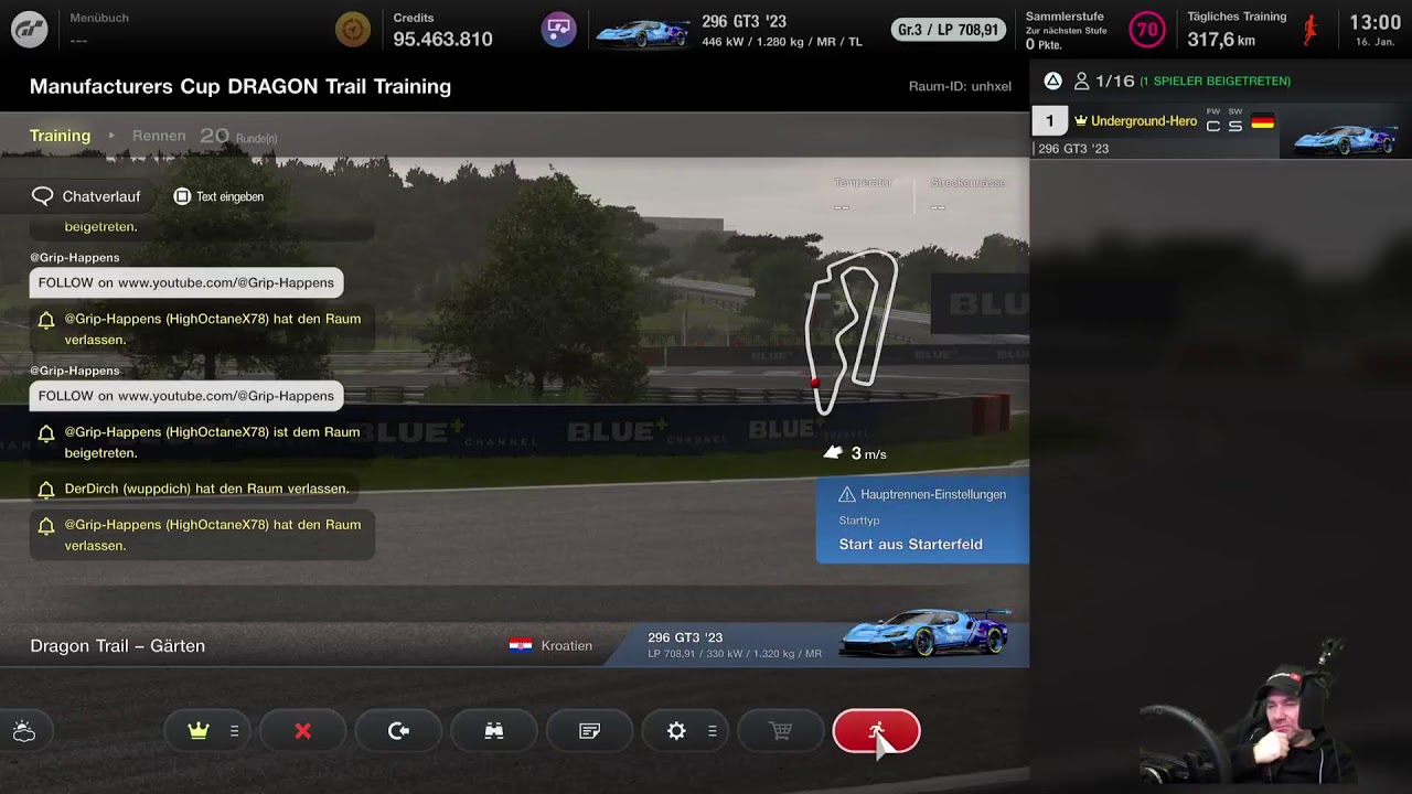 🔴 Livestream Gran Turismo 7 Manufacturers Cup Training Day 🔴 DRAGON Trail