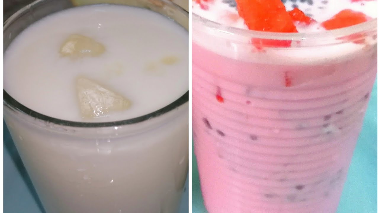Top 2 refreshing ifthar drinks in tamil/watermelon milkshake/musk melon