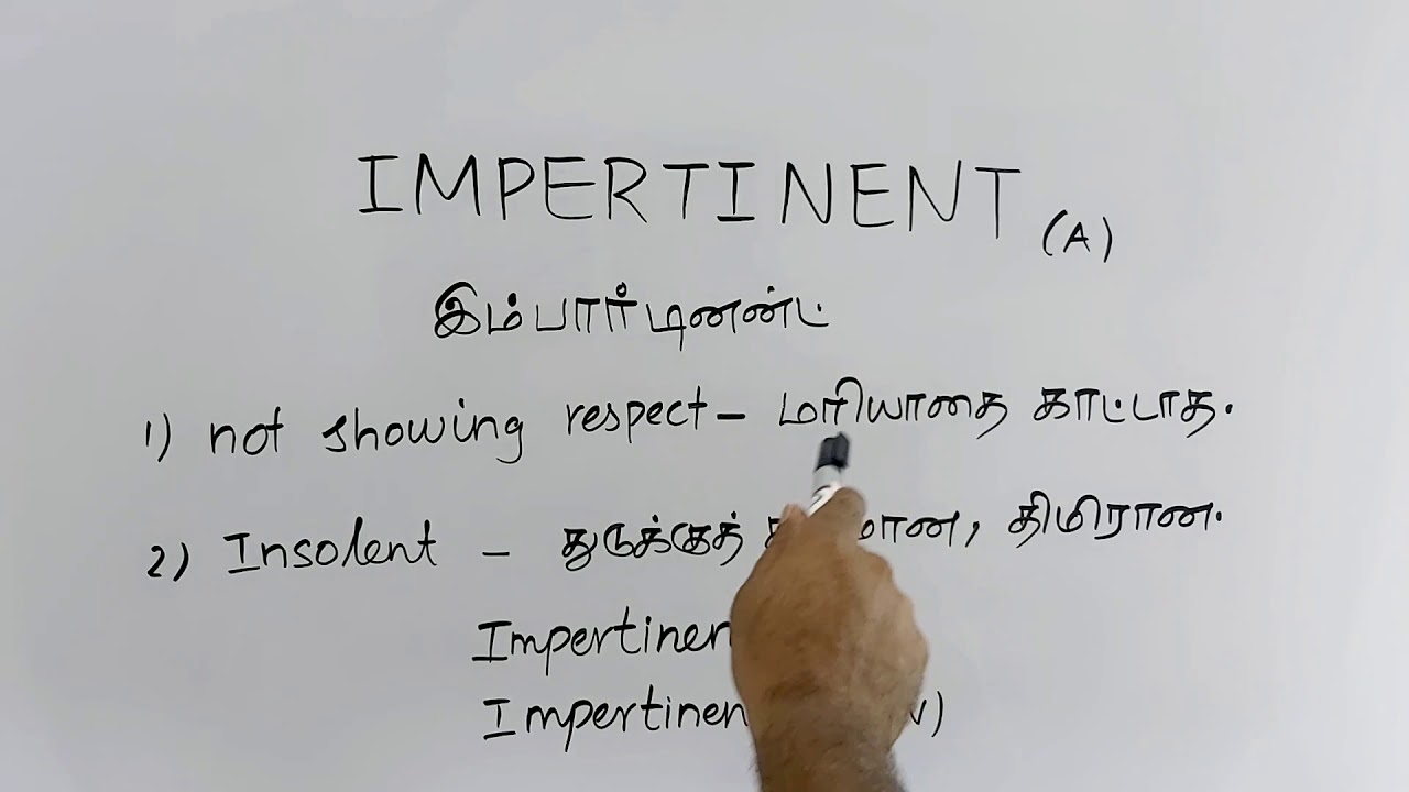 INAPPETENCE tamil meaning/sasikumar 