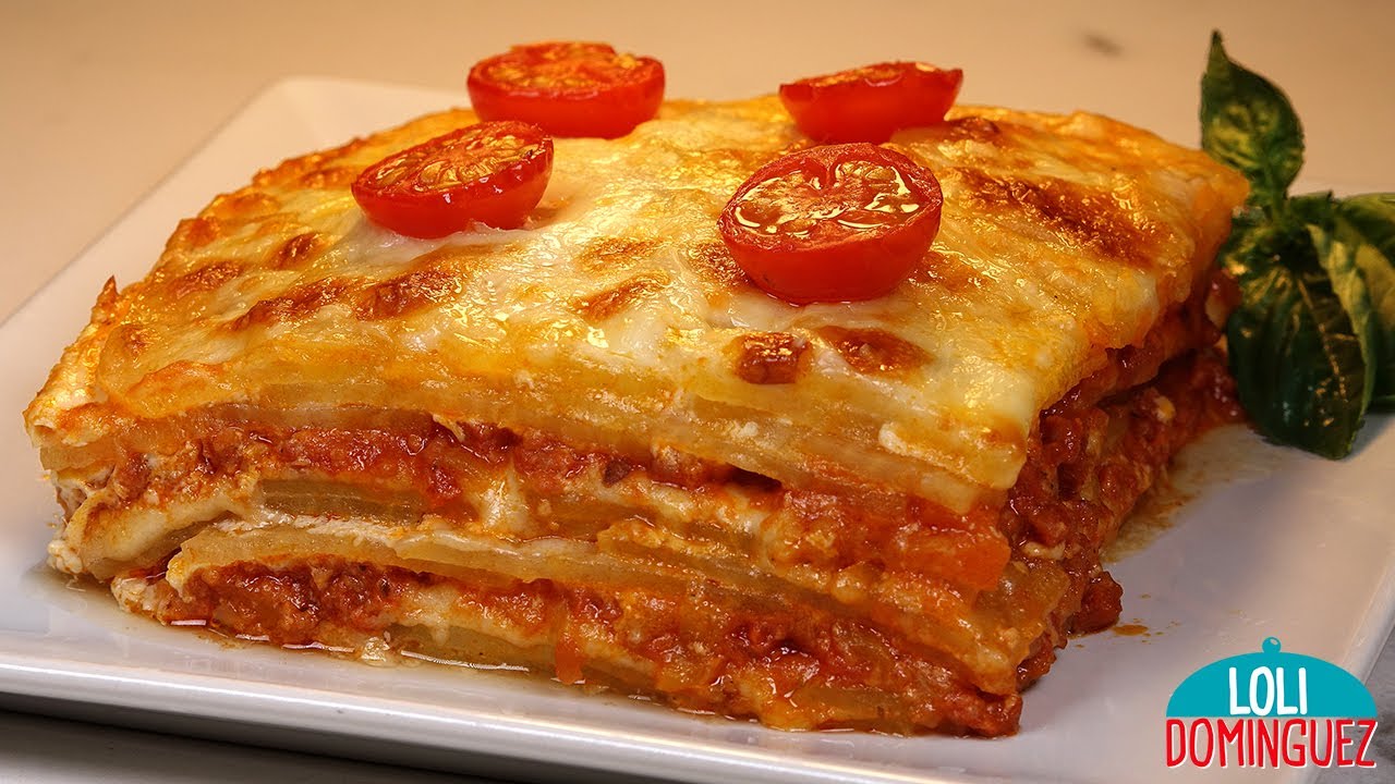 MILHOJAS DE PATATAS (PAPAS) Y CARNE.  Deliciosa comida con la que disfrutará toda la familia - CARNE