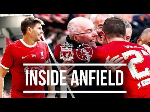 Torres and Gerrard link-up in comeback win | Inside Anfield | Liverpool Legends 4-2 Ajax