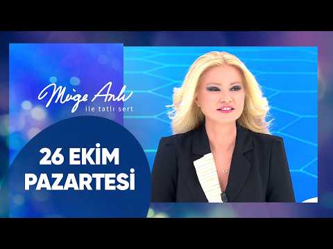Müge Anlı ile Tatlı Sert | 26 Ekim 2026 Pazartesi - 19. Sezon