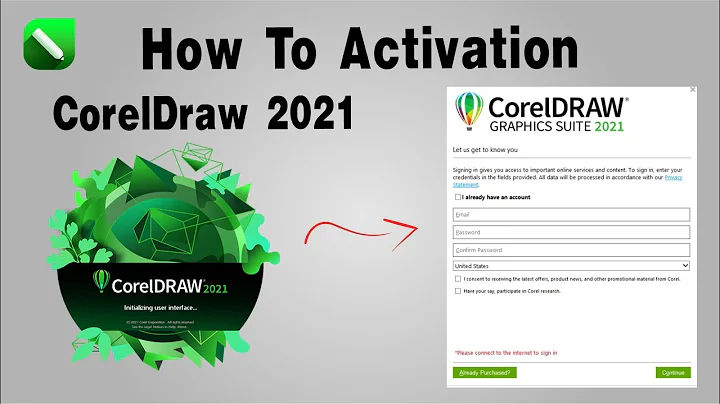 How To Remove Disable or fix Login Screen or Email Verification In CorelDraw 2021 | Solved | Fix