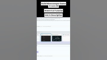 Watch me build Minesweeper in Love2D – Pt 23 🔨