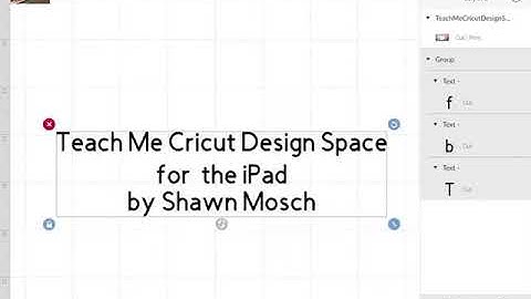 Advanced Layers Controls in Cricut Design Space on the iPad