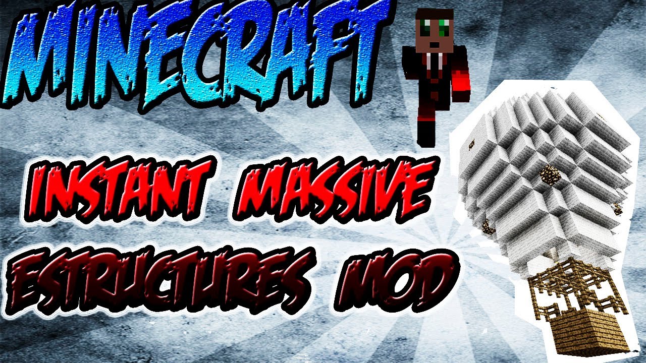 Estructuras Instantáneas!-Minecraft MOD - YouTube