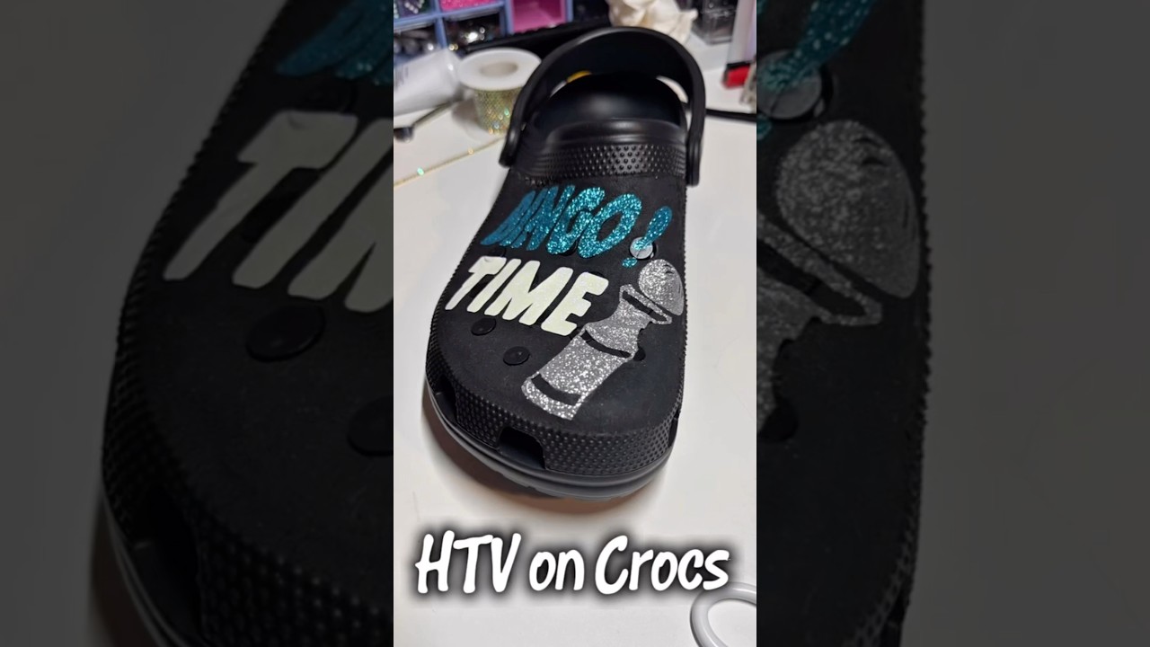HTV on Crocs