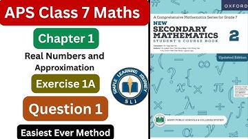 Class 7 APS Maths | Exercise 1A Q1 Fully Solved | Fraction Addition & Subtraction Explained ✏️
