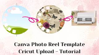 Photo Reel Canva Template for Cricut | Canva to Cricut Design Space Tutorial