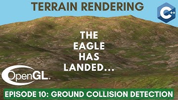 Ground Collision Detection // Terrain Rendering episode #10