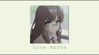 Love Maybe Secret Number sped Up