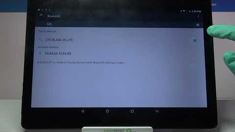 How to Connect MEDIATEK KT107 via Bluetooth - Locate Connections Settings