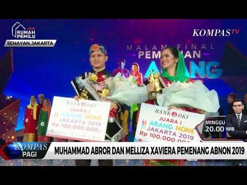 Muhammad Abror Dan Melliza Xaviera Pemenang Abnon 2019