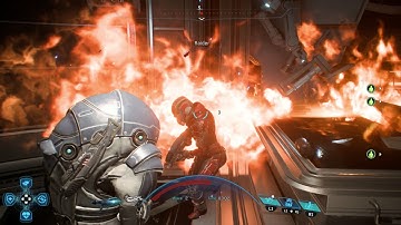 Mass Effect: Andromeda - Multiplayer: Firebase Zero Map: Vanguard Krogan, Charge, Nova PS4