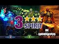 Full Mage Spirit Dragon | 3 ★★★ Spirit | Dota Underlords Strategy