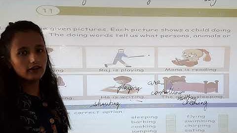 Class 1 - Learn English Grammar I Chapter 11 I Arya Vidyapith I Best School in Motihari