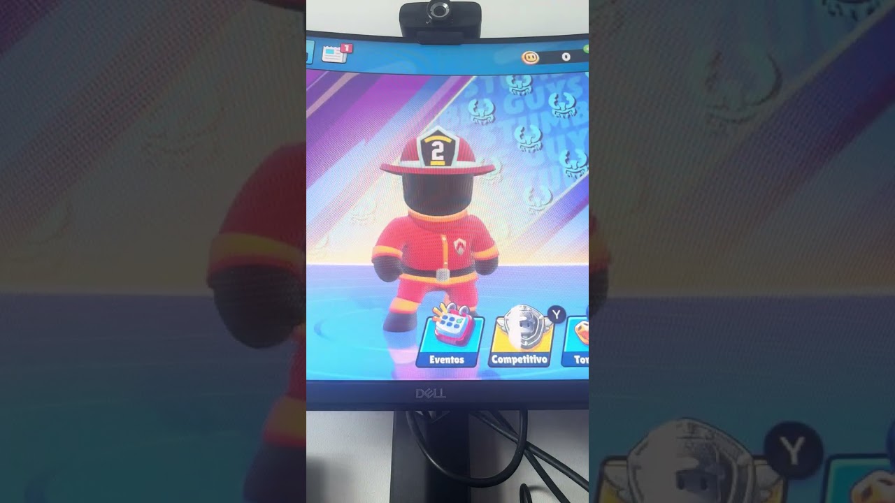 GAMEPLAY DE STUMBLE GUYS #3 PERO HACIENDO ASMR CON TECLADO Y MANDO (MODO COMPETITIVO) 