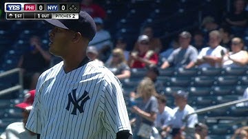 PHI@NYY: Nova retires Revere in his season debut