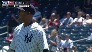 PHI@NYY: Nova retires Revere in his season debut