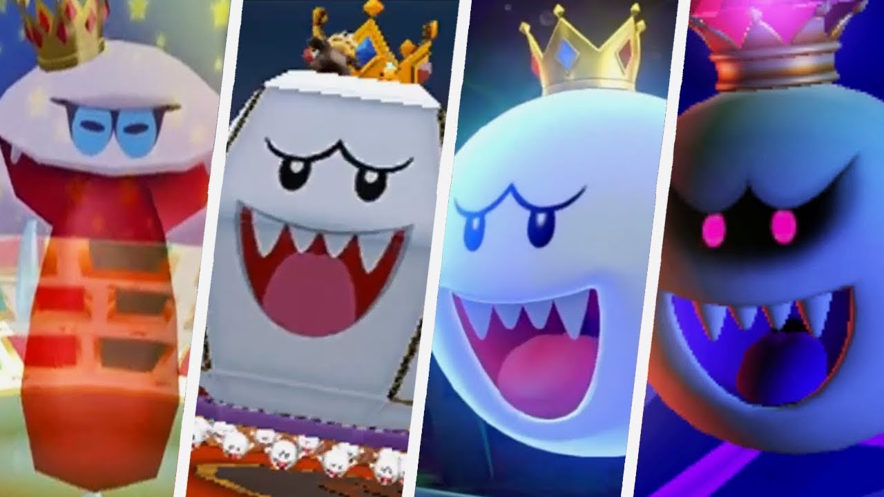 evolution of king boo battles 2001 2017 youtube