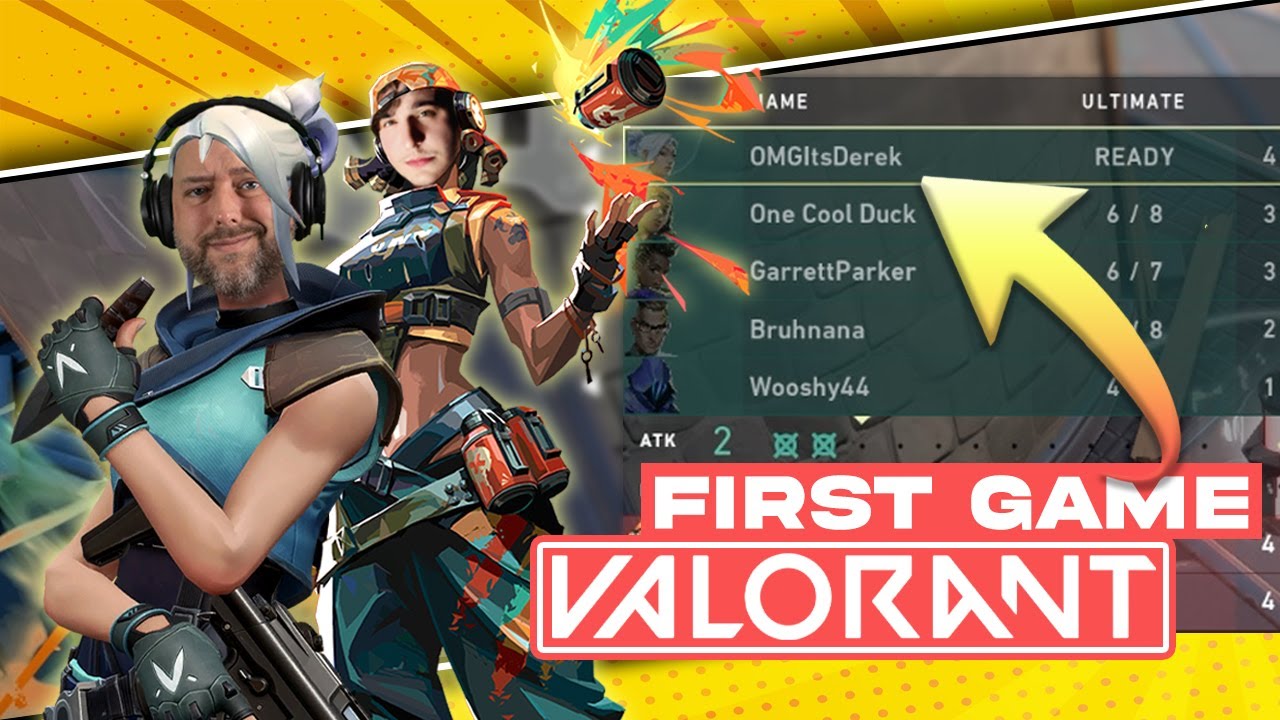 I Haven't Played an FPS in 4 years... First Valorant Match! - YouTube