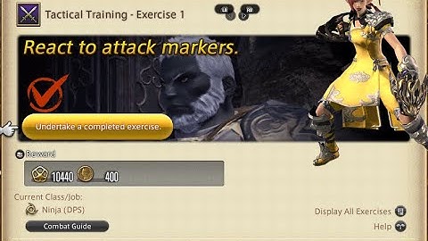 FFXIV-New Hall of the Novice-Tactical Training