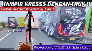 KONVOI SERU PENUH SENSASI🔥 Ketika Gunung Harta Madura Bertemu Po.Haryanto “Arudam” Spion Balap