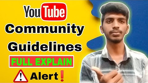 YouTube Community Guidelines in Tamil (2023) | Community Guidelines Strike❗Tamil | Vasanth Tech
