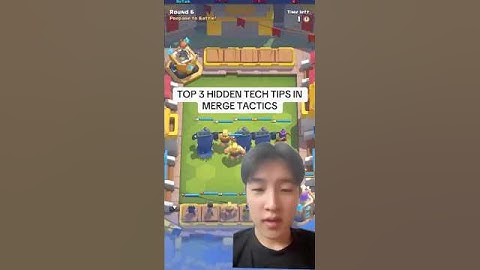 TOP 3 HIDDEN TECH Tips in Merge Tactics!