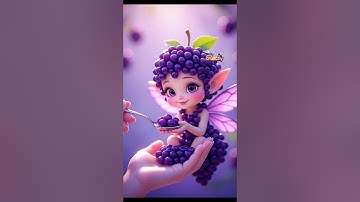 Adorable Fruit Eating ASMR 🍉😋 | Cute 3D Animation #asmrfood #asmr #cute #eating #fruit #trending