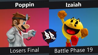 Battle Phase 19 Losers Finals - Poppin vs Izaiah