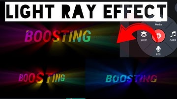 How to make Light ray text animation effect in kinemaster | Make spiral blur text Animation