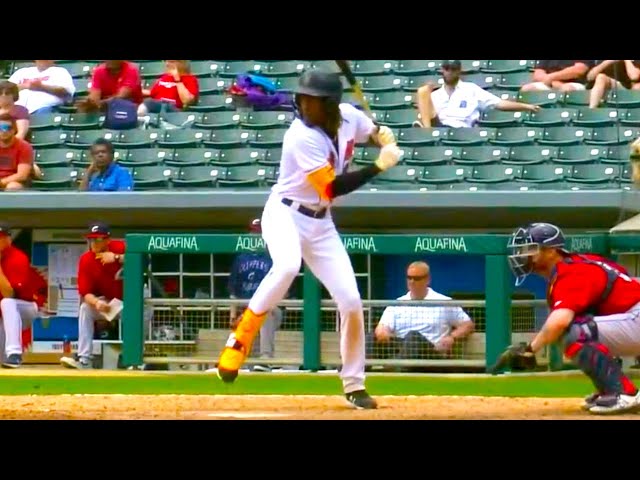 Oneil Cruz Slow Motion Home Run Baseball Swing Hitting Mechanics Instruction Video 6'7 SS class=