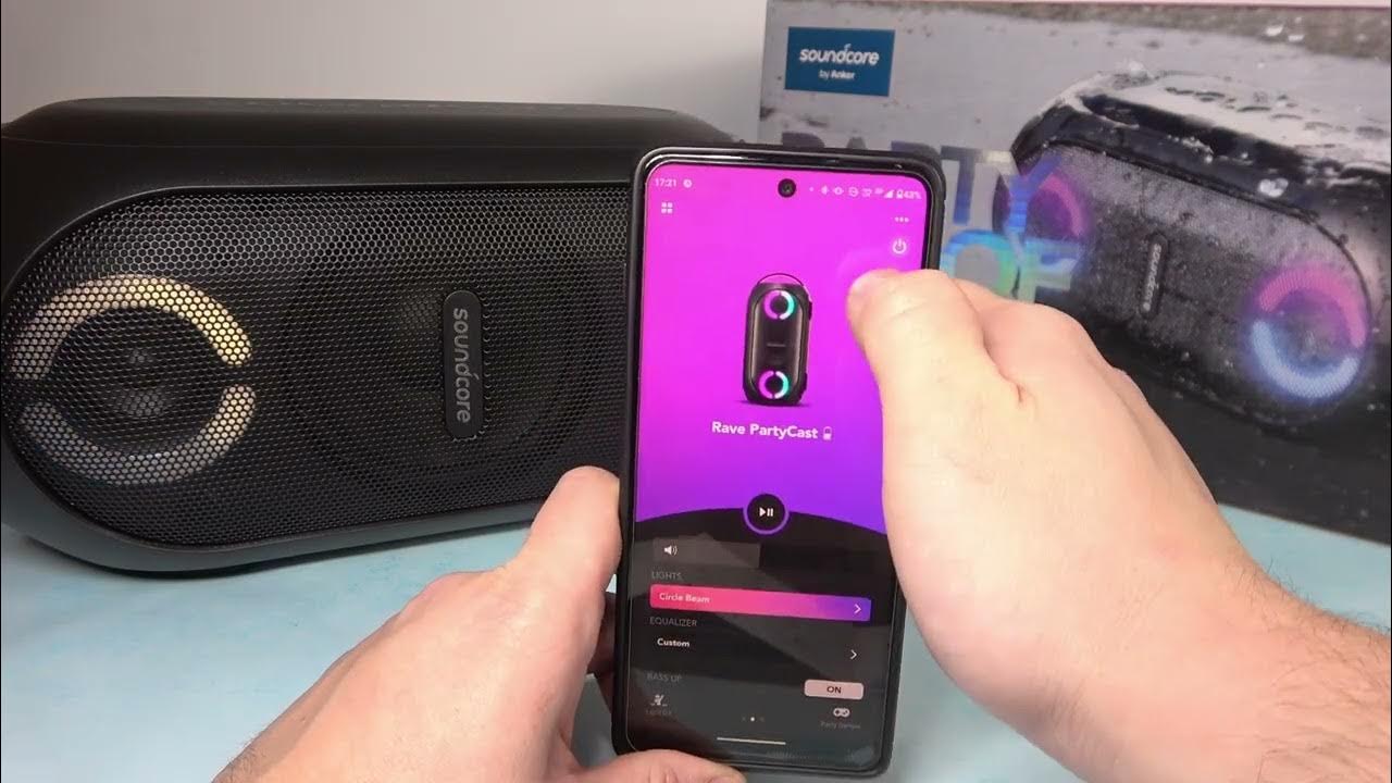 How To Check & Update Firmware On Soundcore Rave Partycast YouTube