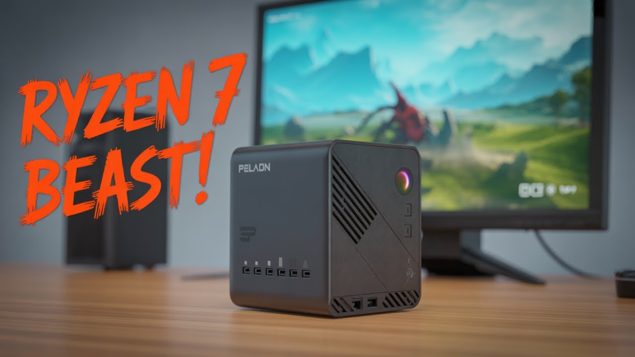 PELADN Mini PC Gaming Review | Ryzen 7 7735U Beast! 32GB DDR5 1TB