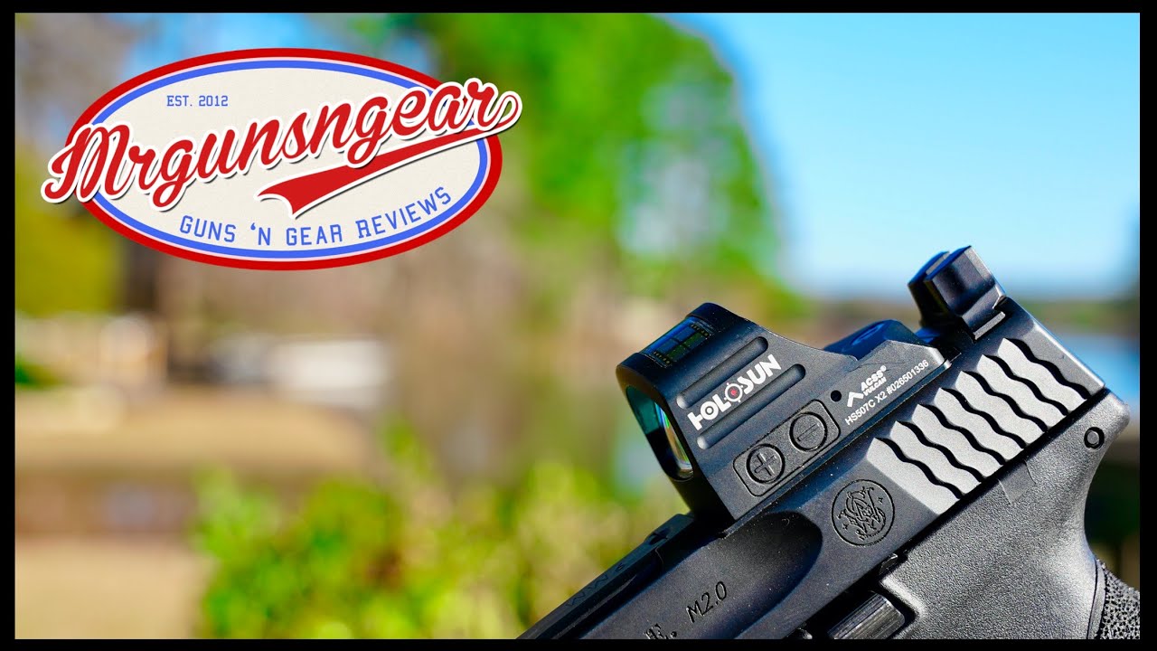 Holosun HS507C-X2 Pistol Red Dot Sight - ACSS® Vulcan® Reticle