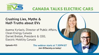 Crushing EV Myths with Daniel Breton and Joanna Kyriazis #electricvehicle