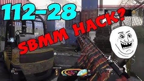 Kilo 141 Class Setup With SBMM Hack! 112 Kills and 28 Deaths