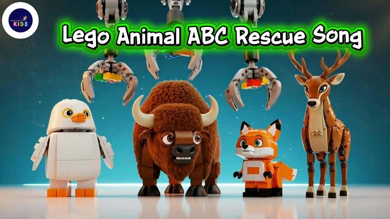 ABC Rescue Animals Song 15TH11 | A–Z Animal Friends Helping Each Other ...