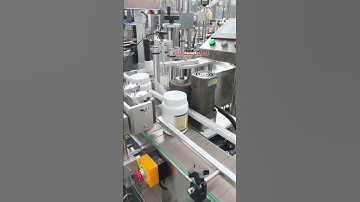 Four-Wheel Servo Capping Machine & Round Bottle Positioning Labeling Machine